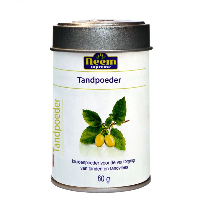 vruchten Fascineren Ongewijzigd Neem Supreme Toothpowder (tandpoeder) Fresh 60g - Mond - Verzorging